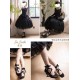 Iris Corolla Demi Ballet Stye Wedge Shoes(Reservation/4 Colours/Full Payment Without Shipping)